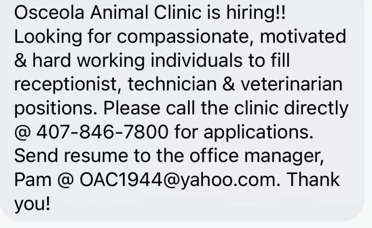 Osceola Animal Clinic, Florida, Kissimmee